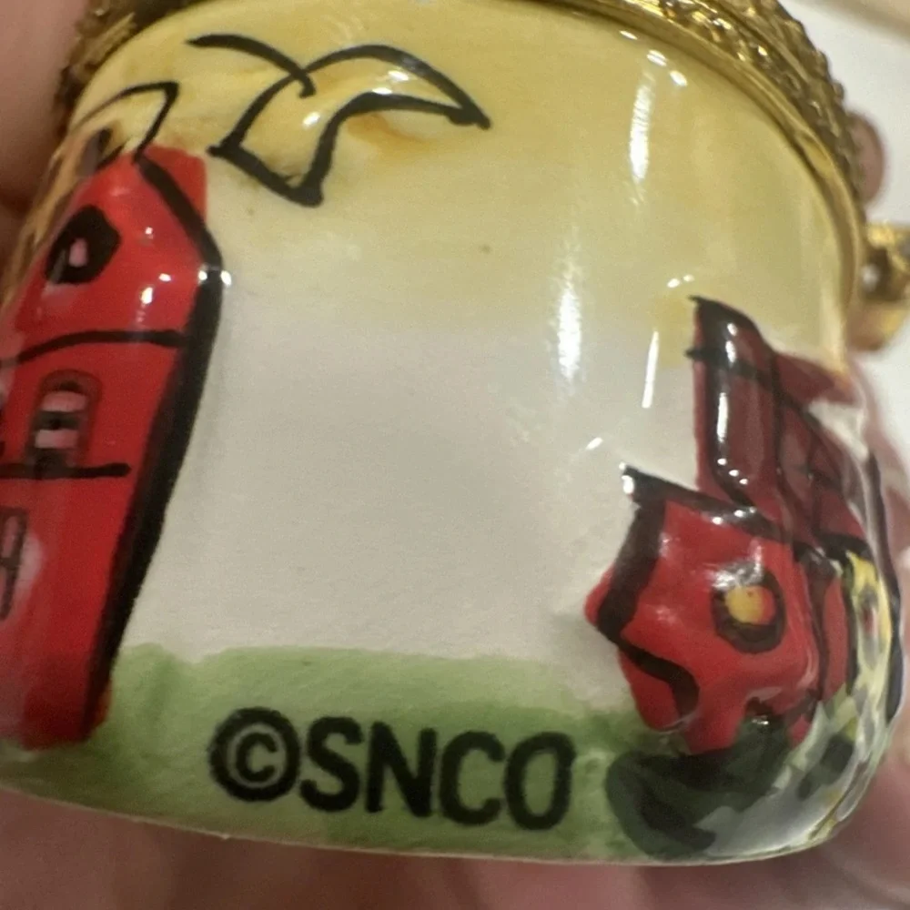 San Francisco Hinged Trinket Box City Bridge SNCO